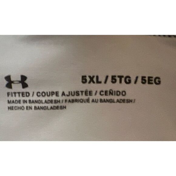 Under Armour Big & Tall 1 Pair Men's Sz 5XL Gray Boxer Brief - Picture 6 of 8